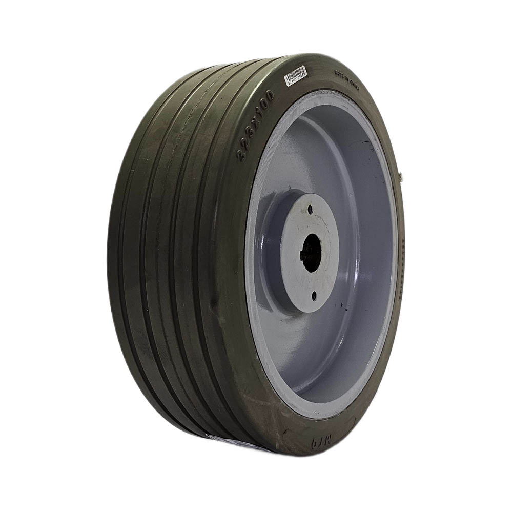 Rueda maciza 323x100 Motormaq antipinchazos