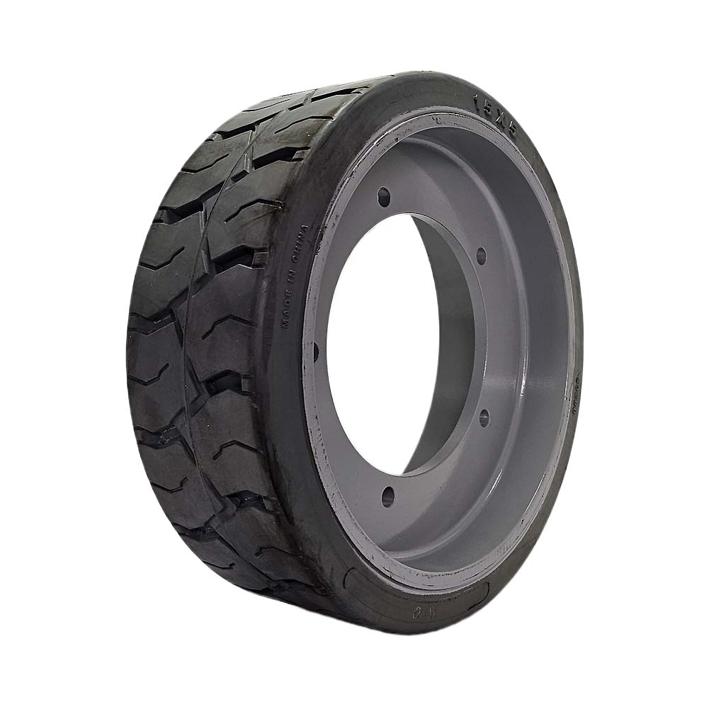 Comparativo rueda sólida vs neumático convencional