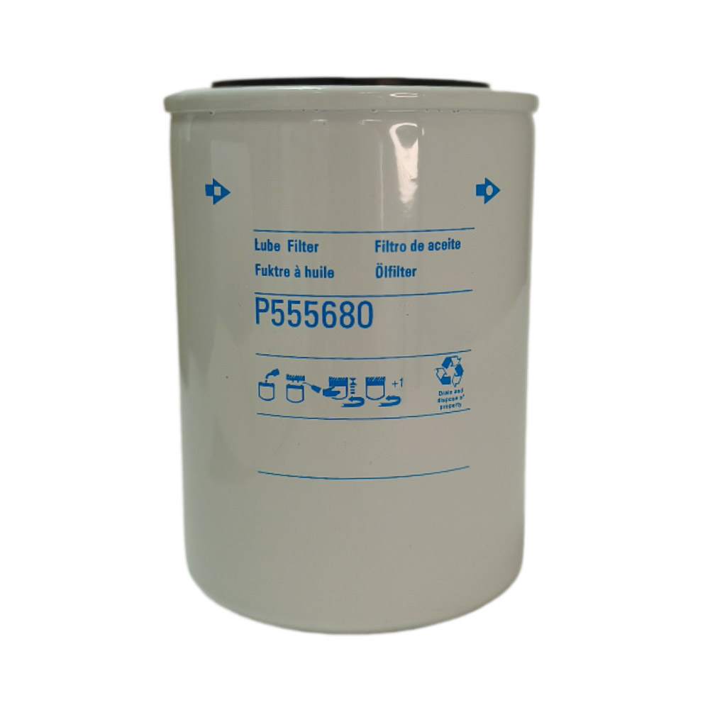 Filtro de combustible MTQ P555680 para motores diesel.