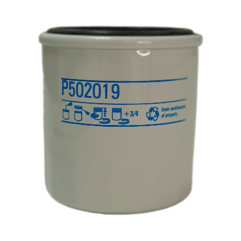 Filtro de aceite hidráulico MTQ P502019 de 239 mm de alto.